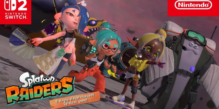 Splatoon Raiders: Ação e Diversão em Grande Estilo!