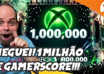 Conquistei 1 MILHÃO DE GAMERSCORE: Minha Jornada nos Games!