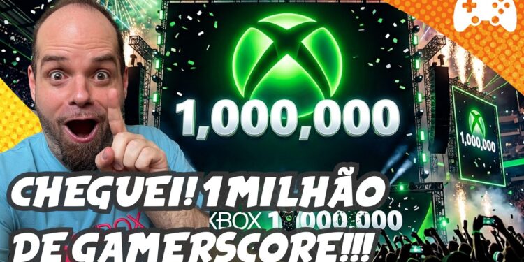 Conquistei 1 MILHÃO DE GAMERSCORE: Minha Jornada nos Games!