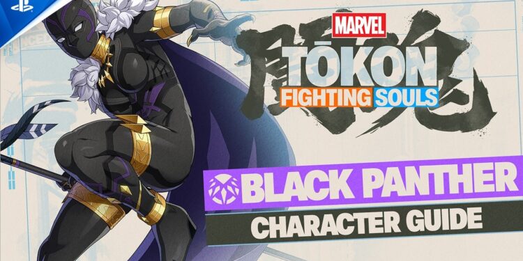 Guia do Personagem Pantera Negra em Marvel Tōkon: Fighting Souls