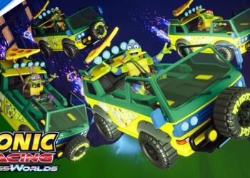 Sonic Racing: CrossWorlds com as Tartarugas Ninja!