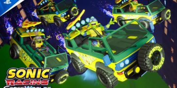 Sonic Racing: CrossWorlds com as Tartarugas Ninja!