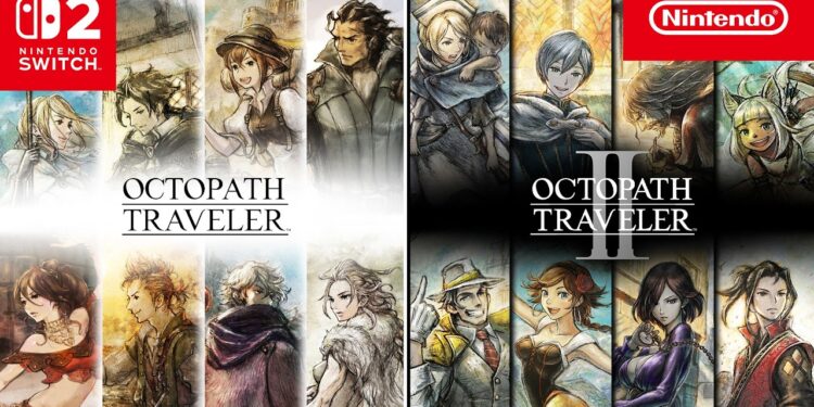 Data de Lançamento de OCTOPATH TRAVELER e OCTOPATH TRAVELER II