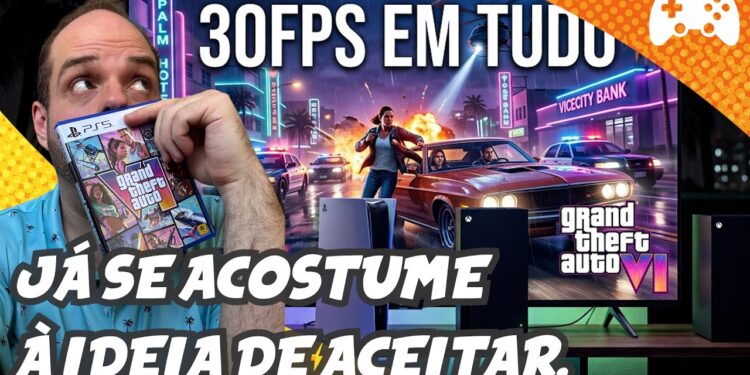 GTA 6: Apenas 30fps até no PS5 Pro, prepare-se!