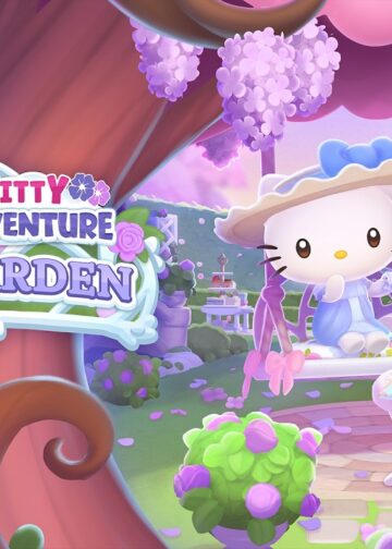 Aventure-se no Jardim de Chá em Hello Kitty Island Adventure
