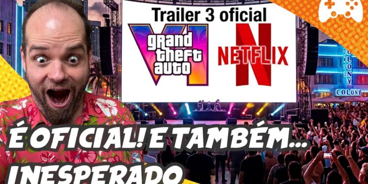 Trailer 3 de GTA 6: Data de Lançamento e Parceria com a Netflix