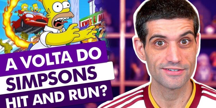 A VOLTA de Simpsons Hit and Run: Novidades, rumores e expectativas