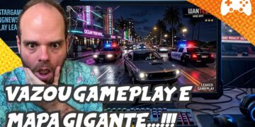 Vazou gameplay incrível de GTA 6: mapa não gigante.