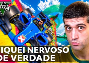 Desafie as leis da física em GTA V: uma corrida que vai te deixar nervoso de verdade