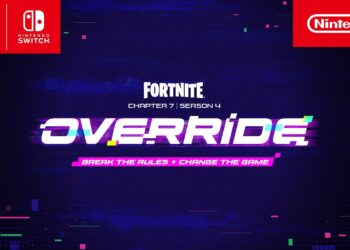 Novo capítulo eletrizante de Fortnite: Override Season 4