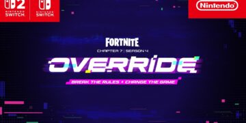 Novo capítulo eletrizante de Fortnite: Override Season 4
