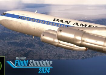 Explore o Boeing 707-320C no Microsoft Flight Simulator