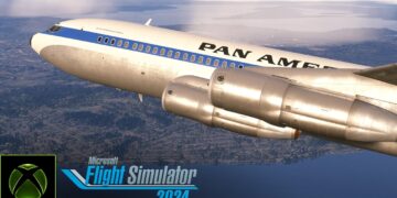Explore o Boeing 707-320C no Microsoft Flight Simulator