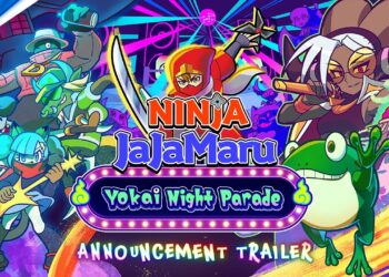 Ninja Jajamaru: Desfile Noturno dos Yokais – Anúncio