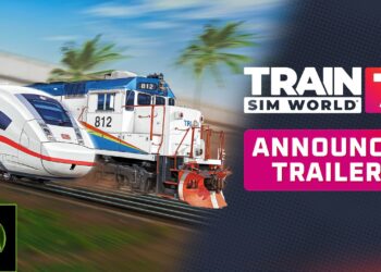 Simulador de Trem com Anúncio Oficial