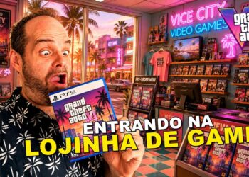 Explorando a LOJINHA DE GAMES em GTA 6