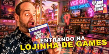 Explorando a LOJINHA DE GAMES em GTA 6