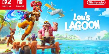 Aventuras emocionantes aguardam em Lou’s Lagoon!