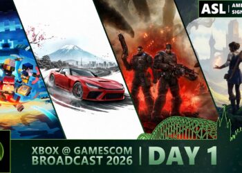 Lançamentos exclusivos incríveis na gamescom Broadcast 2026