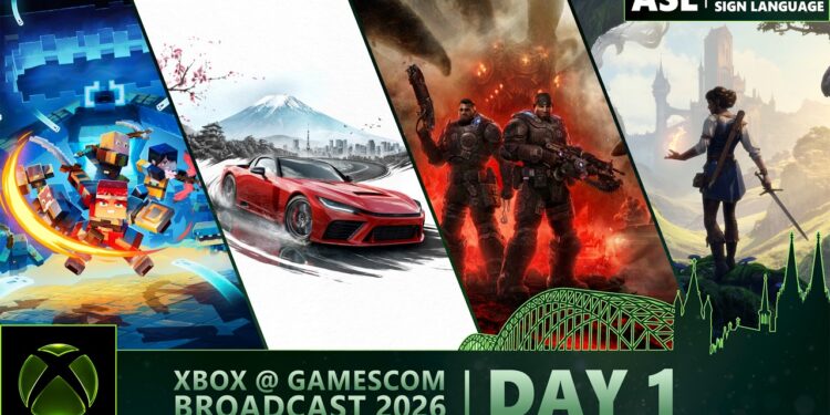 Lançamentos exclusivos incríveis na gamescom Broadcast 2026