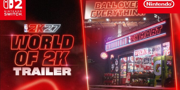 NBA 2K27: Lançamento Oficial no Nintendo Switch 2
