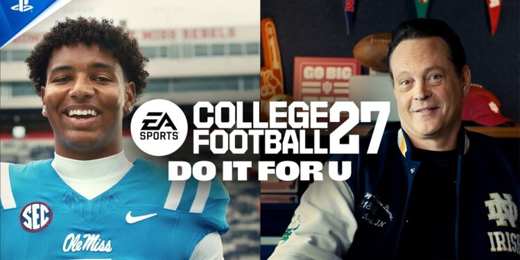 Desafie suas habilidades no College Football 27