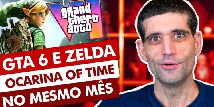GTA 6 e Zelda Ocarina of Time no MESMO MÊS: Imperdível!