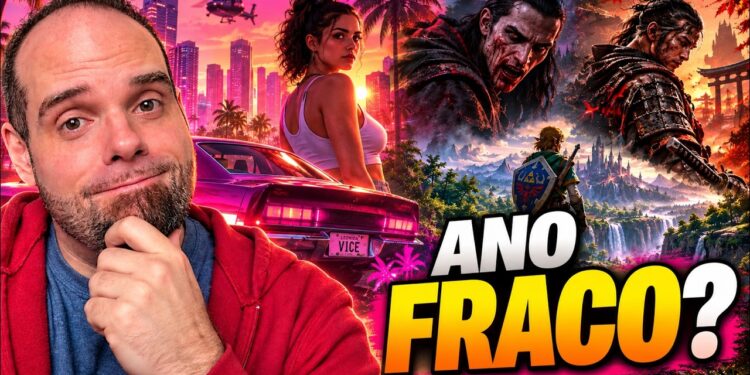 2026: Novidades escassas no mundo dos games!