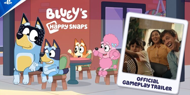 Bluey’s Happy Snaps – Diversão Fotográfica Realista