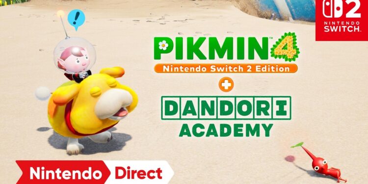 Exploração intensa: Pikmin 4 + Dandori Academy 9.9.2026