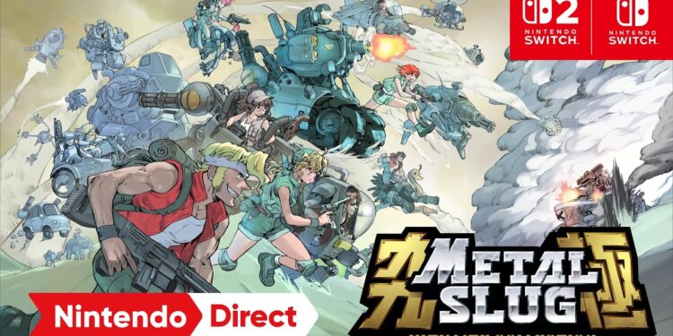 Coleção Definitiva: Metal Slug – Nintendo Direct 9.9.2026