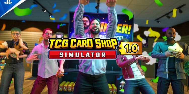 Simulador de Loja de Cartas TCG – Trailer de Lançamento